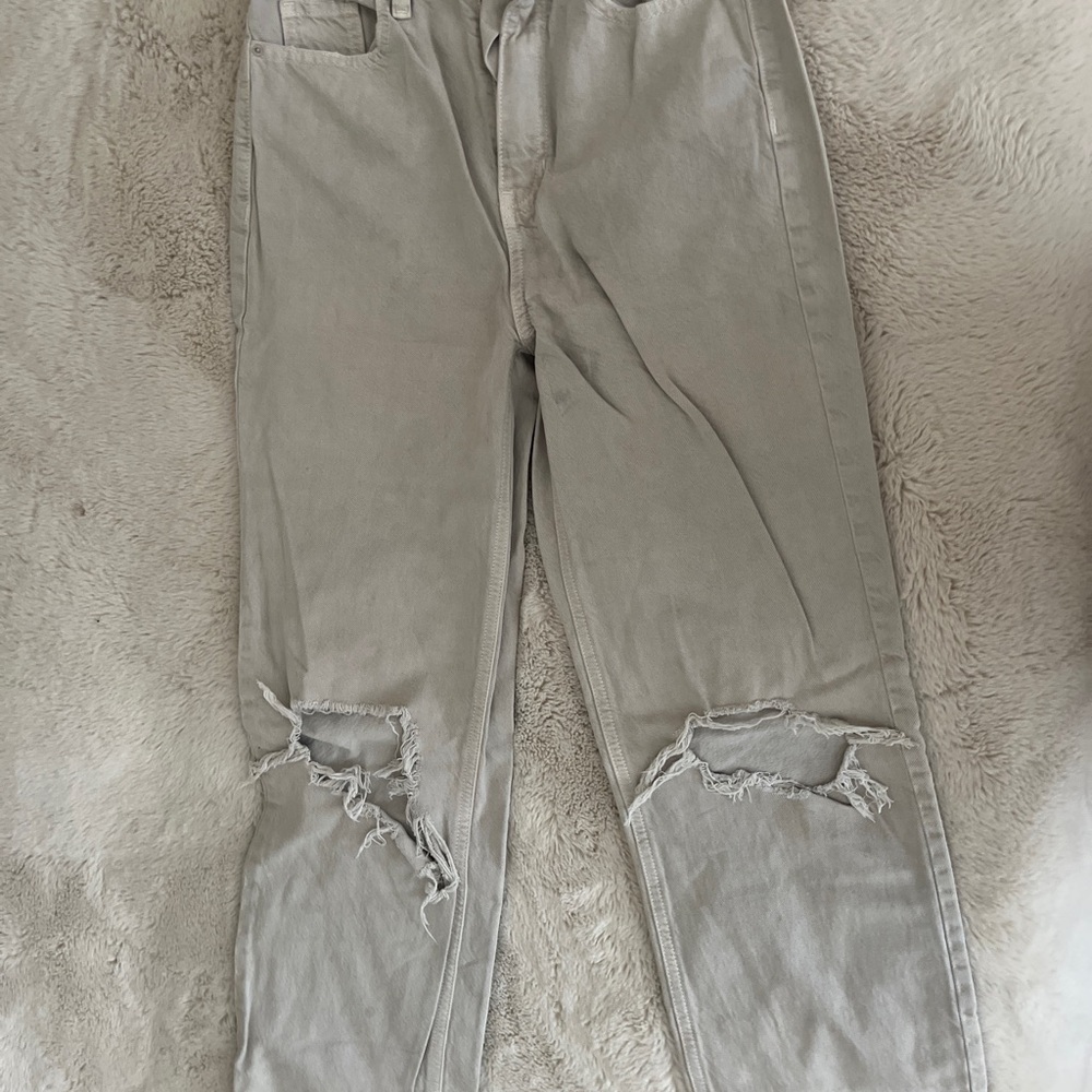 PacSun Distressed Gray Women Jeans